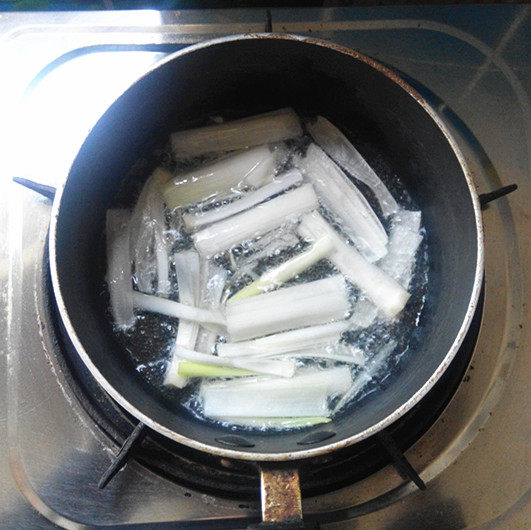 葱香豉油花肾豆步骤6