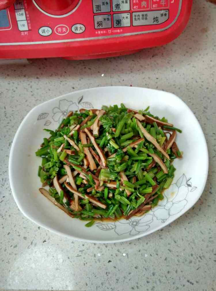 药芹拌香干步骤6