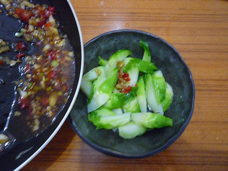 浇汁儿菜步骤9