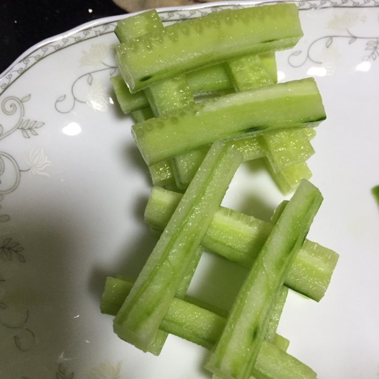 青瓜条步骤3