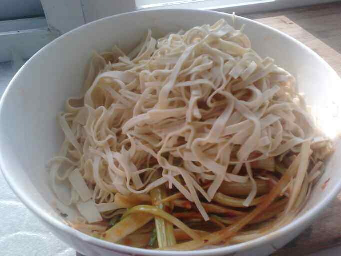 呛拌干豆腐步骤7