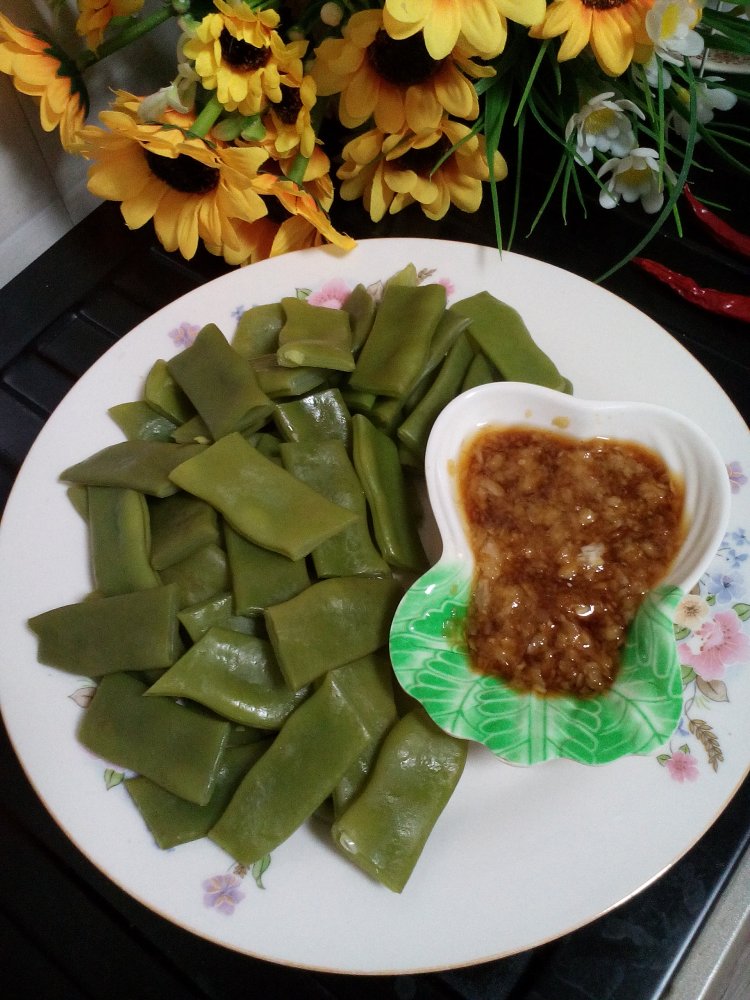 蒜泥扁芸豆步骤5