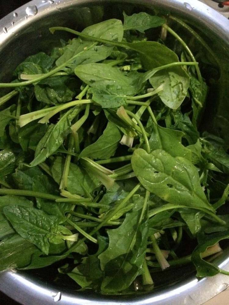 凉拌菠菜粉丝步骤1