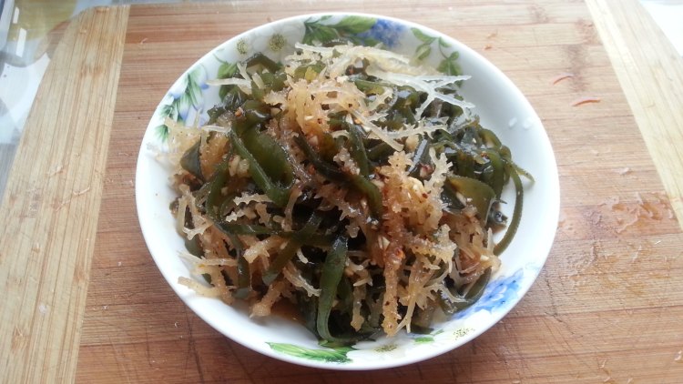 海带拌石花菜步骤8