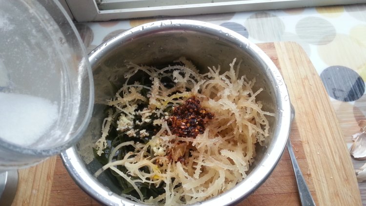海带拌石花菜步骤5