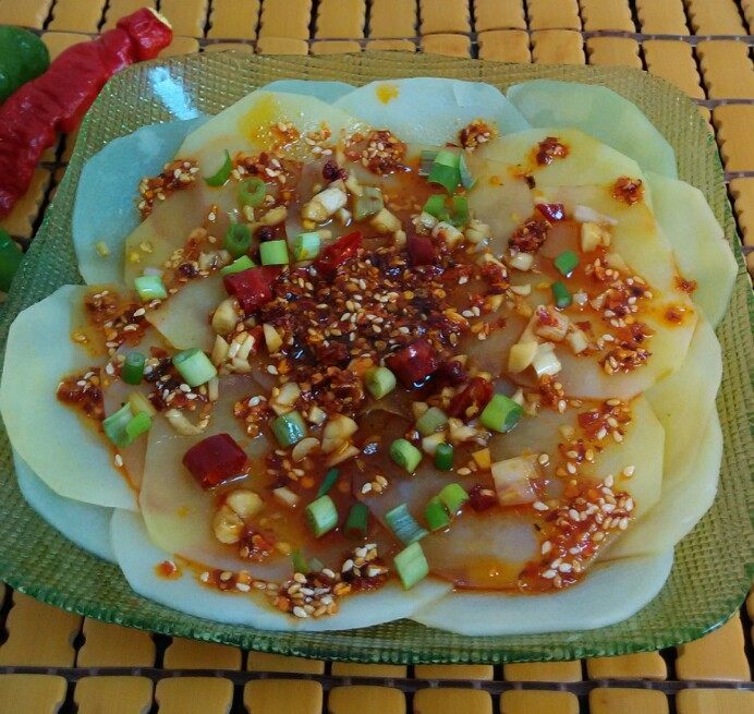 香辣土豆片步骤7