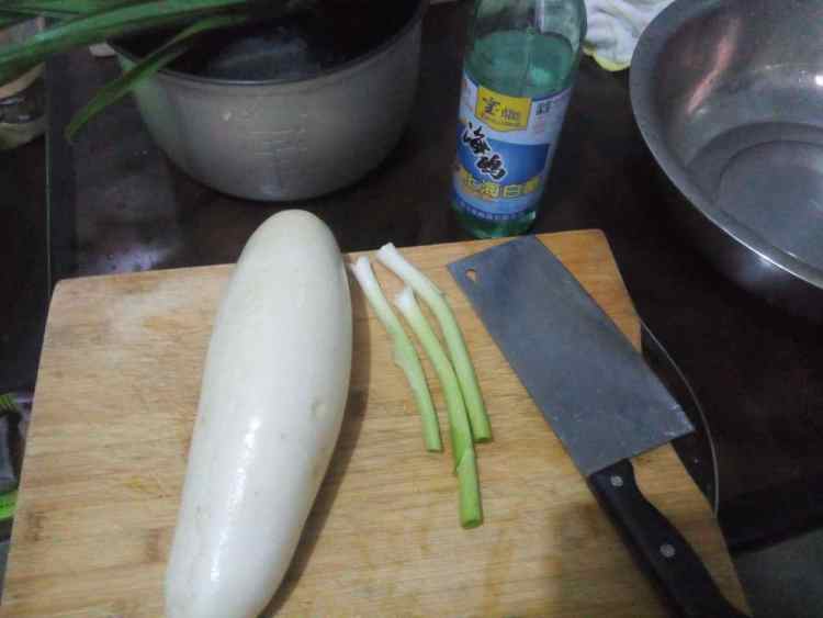 泡菜萝卜步骤1