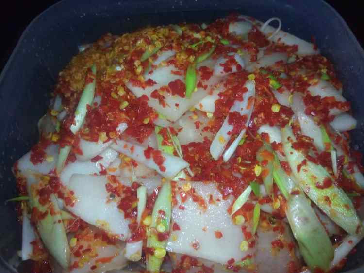 泡菜萝卜步骤8