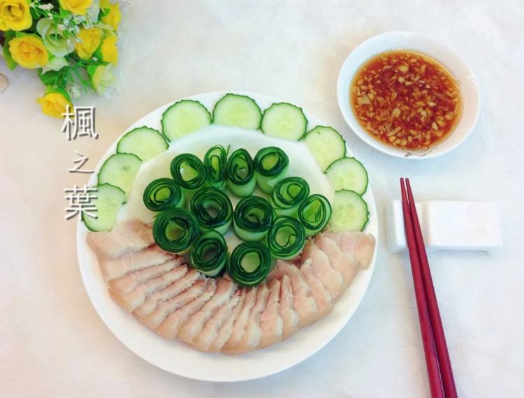 白肉黄瓜卷步骤10