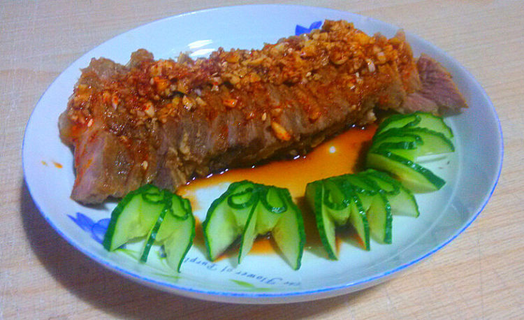 凉拌瘦肉片步骤7