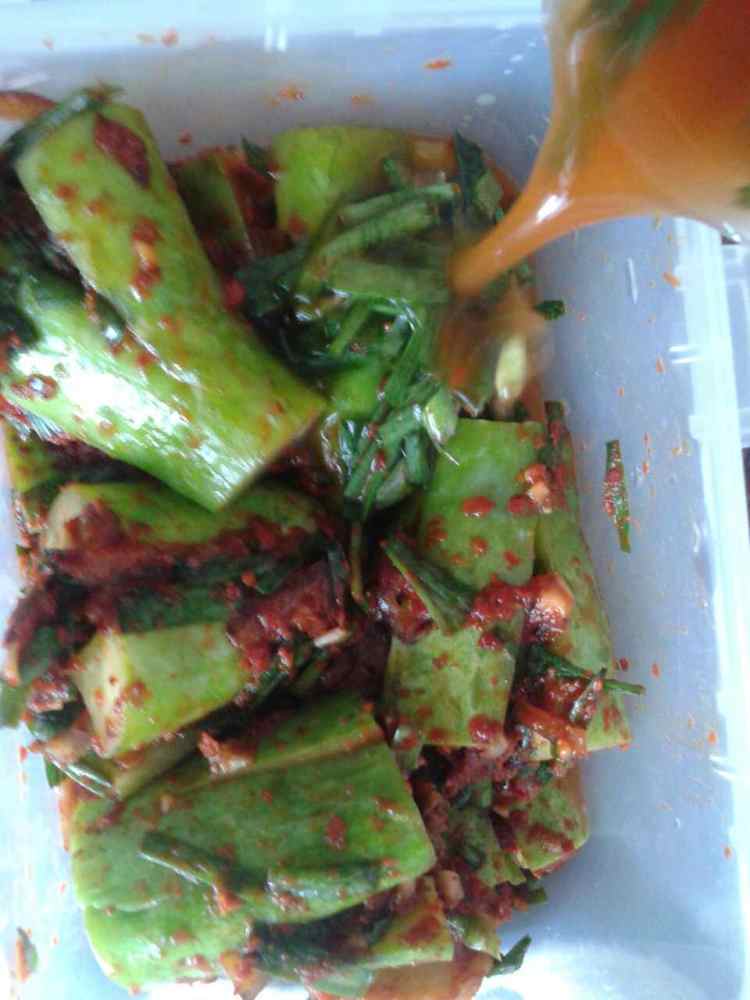 黄瓜泡菜步骤8