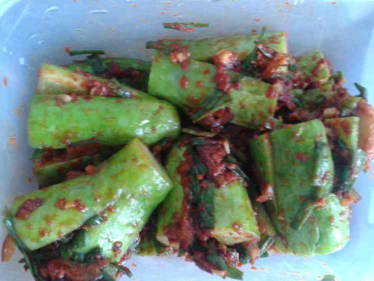 黄瓜泡菜步骤7