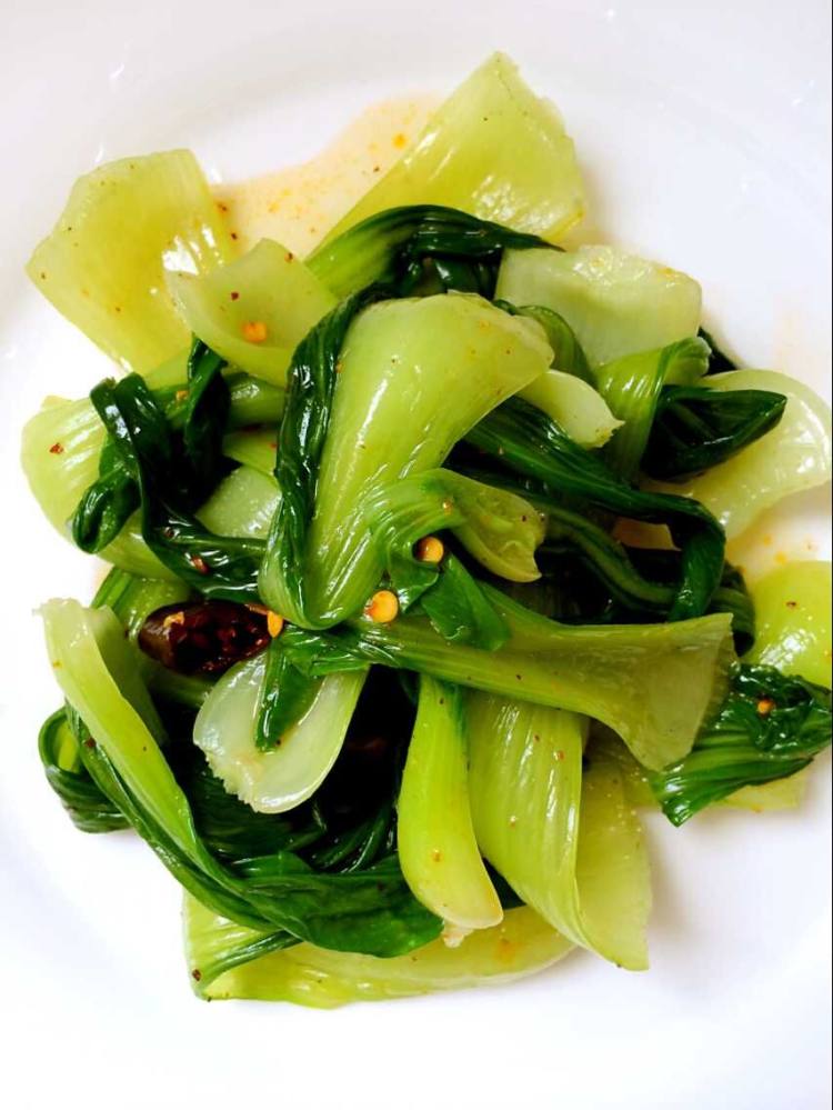 凉拌油菜步骤6