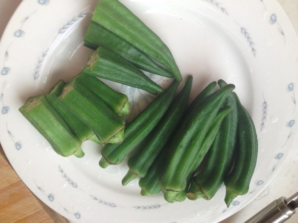 清焯秋葵步骤5