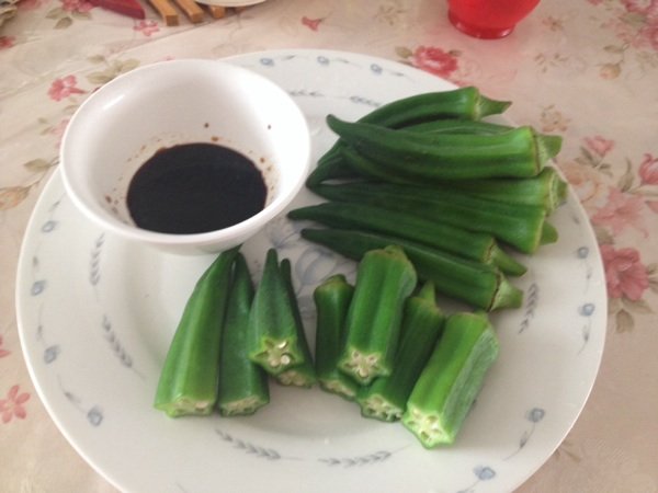 清焯秋葵步骤6