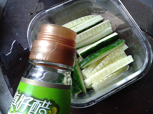 果醋黄瓜腌步骤2