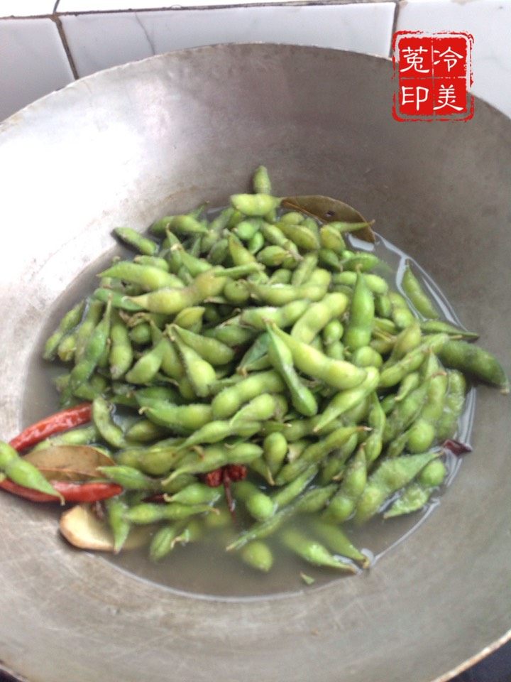 盐水毛豆步骤8