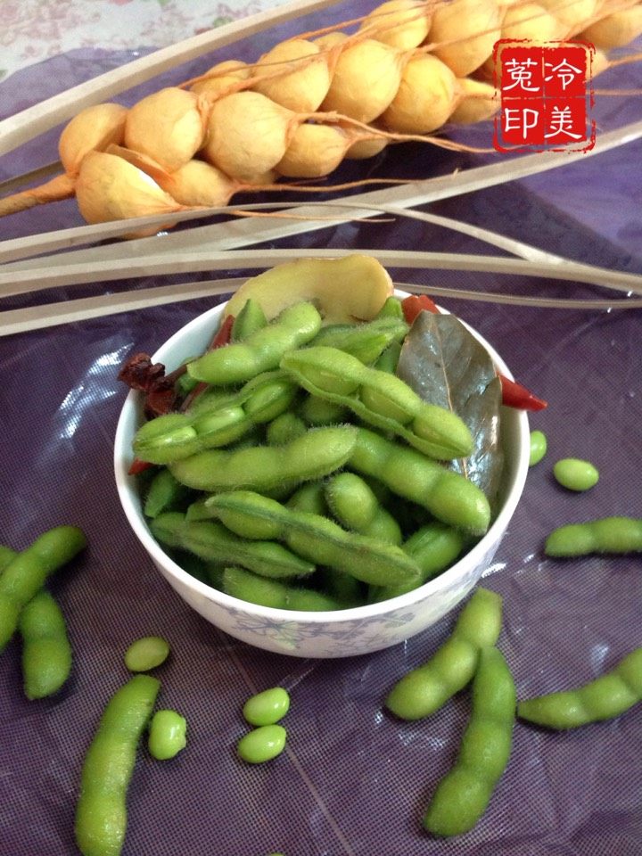 盐水毛豆步骤9