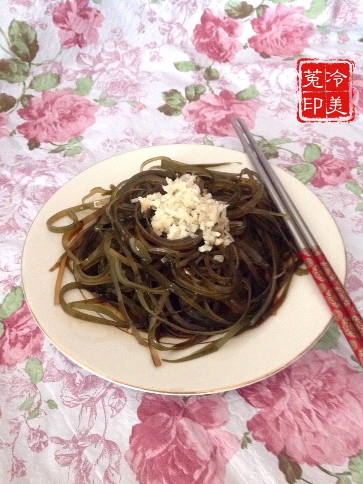 凉拌酸辣海带丝步骤12
