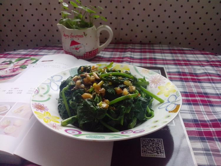 凉拌番薯叶步骤10