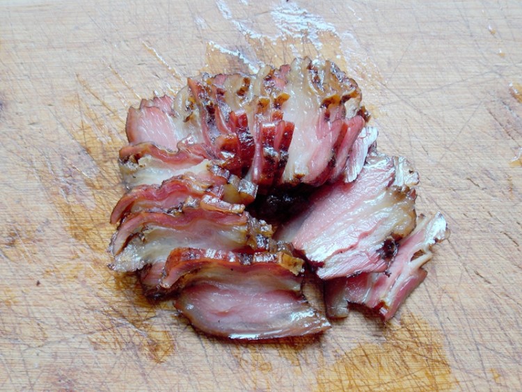 【手工美食】香拌腊肉步骤11