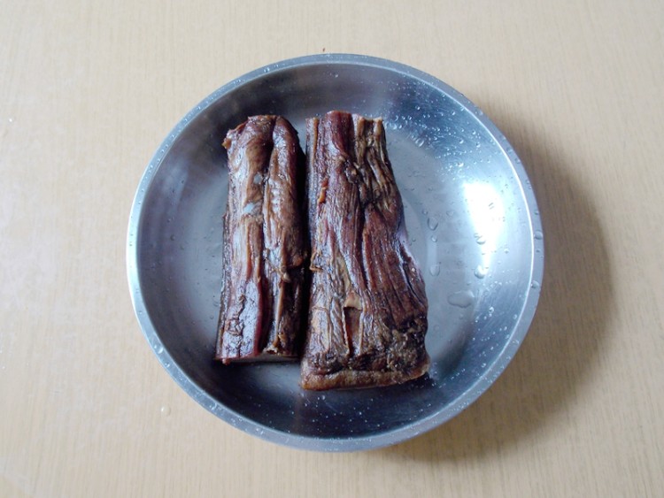 【手工美食】香拌腊肉步骤8