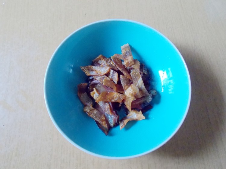 【手工美食】香拌腊肉步骤13