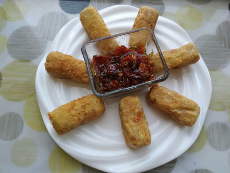 腊味儿土豆条儿步骤13