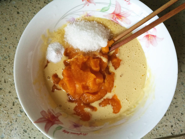 南瓜小饼步骤9