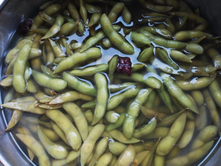 盐水五香毛豆步骤7