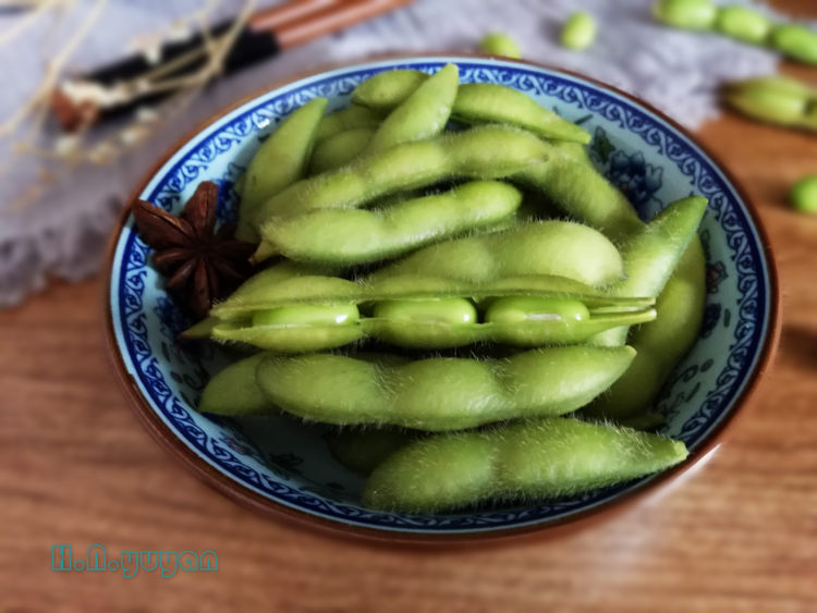 盐水五香毛豆步骤8