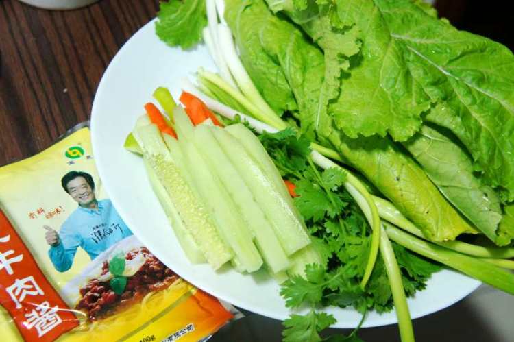 白菜饭包步骤2