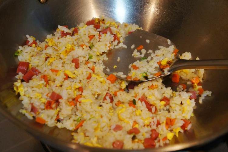 白菜饭包步骤8