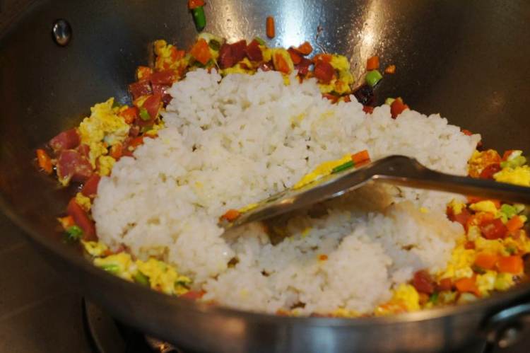 白菜饭包步骤7