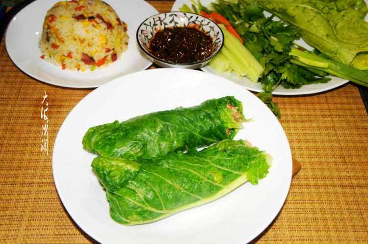 白菜饭包步骤16