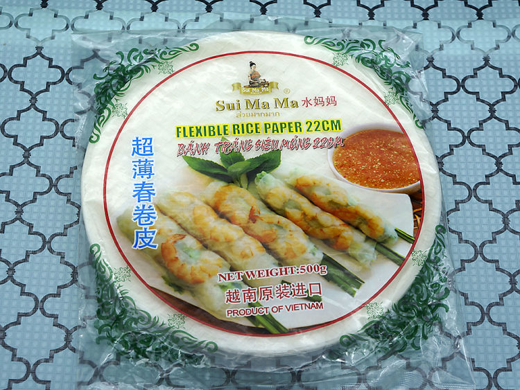 米粉皮春卷步骤1