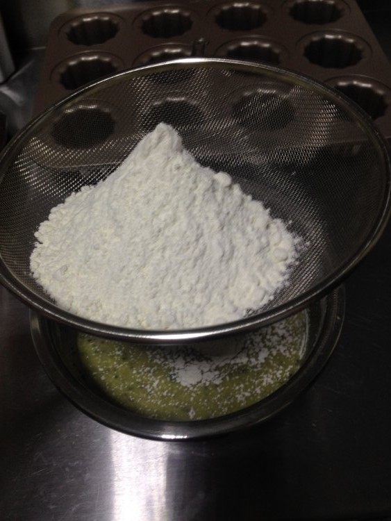 抹茶玛芬蛋糕步骤4