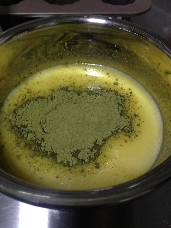 抹茶玛芬蛋糕步骤3