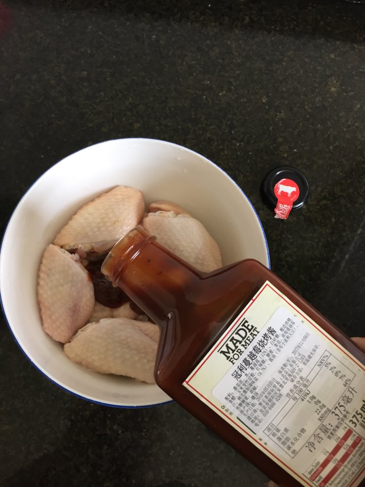 蔓越莓酱烤鸡翅步骤2