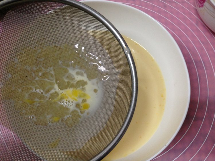 焦糖布丁步骤5