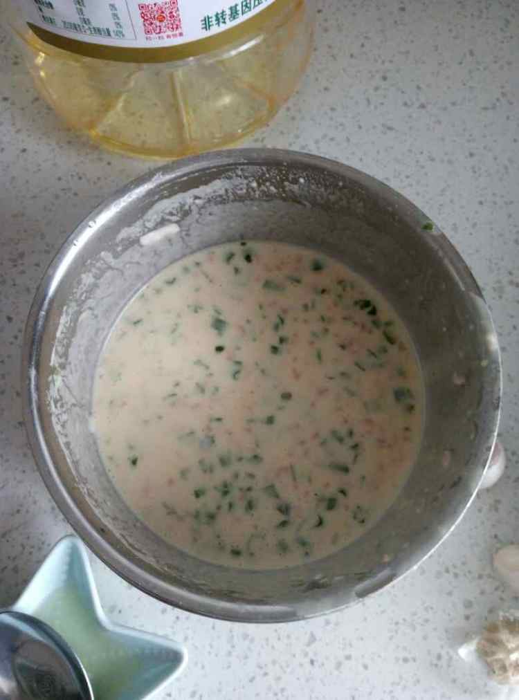 鸡蛋火腿饼步骤4
