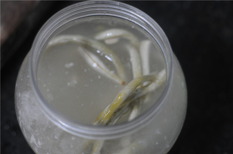 酸豆角胡萝卜面步骤7