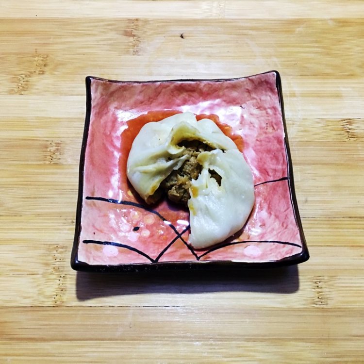 蟹黄虾仁汤包步骤10