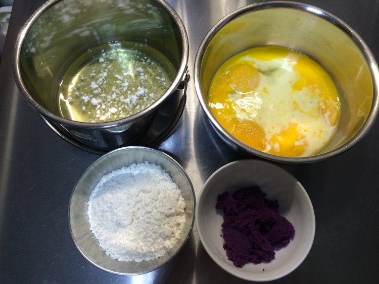 紫薯海绵蛋糕（非紫薯步骤2