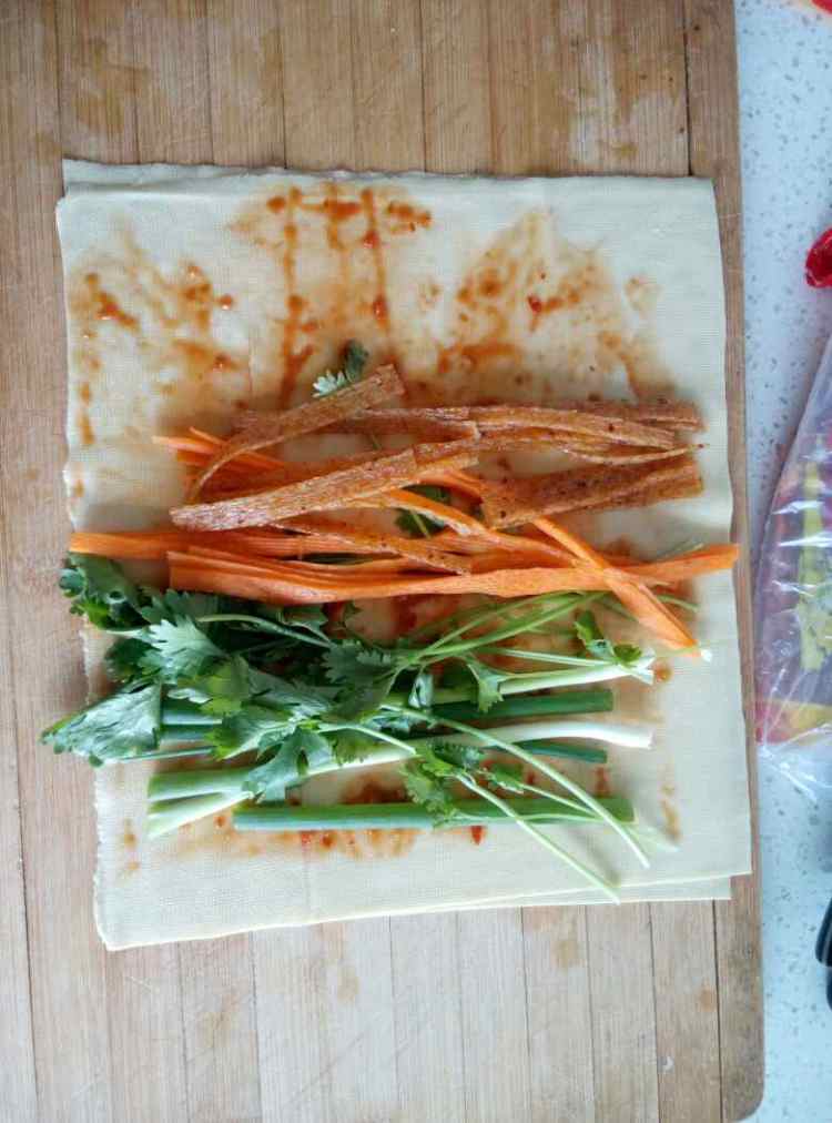 干豆腐卷步骤4