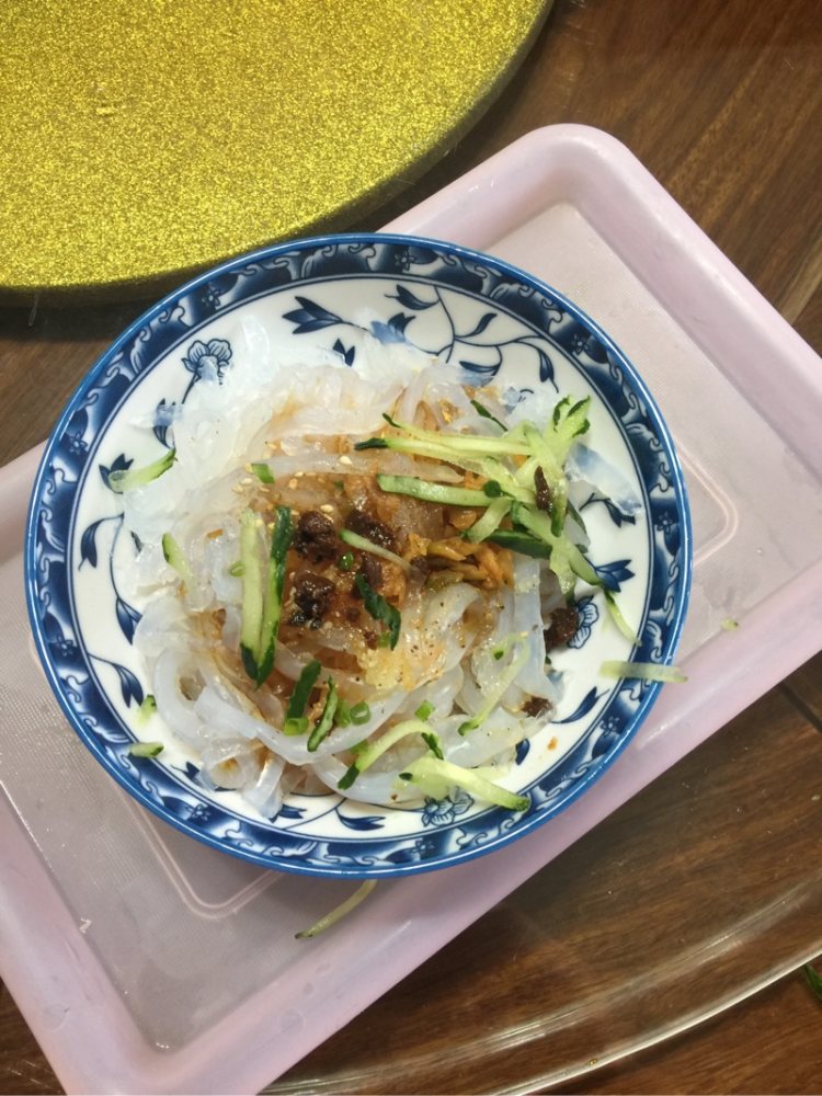 凉拌凉粉丝步骤8