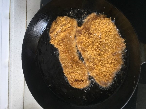 香炸鸡排步骤7