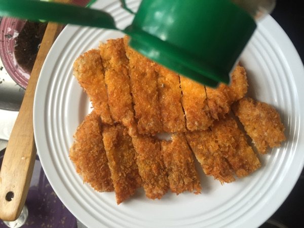 香炸鸡排步骤8