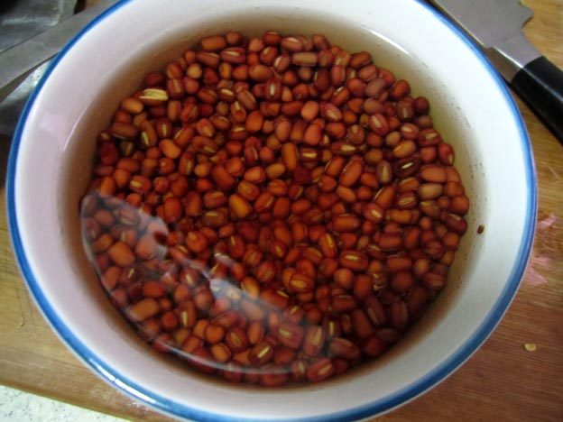 红豆沙糯米丸子步骤1