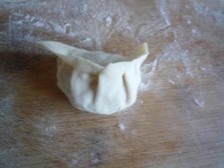 玉瓜虾仁馅煎饺步骤13
